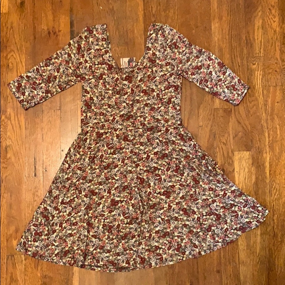NWT Medium Sparkle and Fade floral dress - Picture 4 of 4